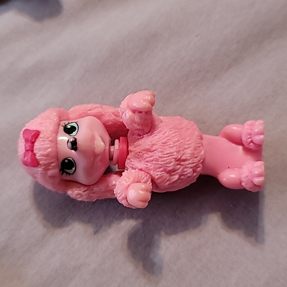 Pink Poodle By Mattel Barbie Pink Bow Begging Bobble head 2010